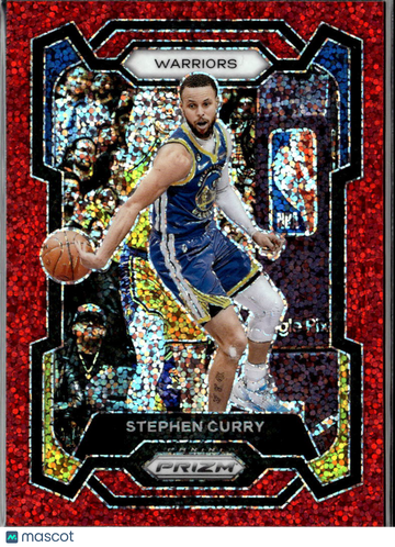2023 Panini Prizm Basketball Stephen Curry #119 Red White Blue