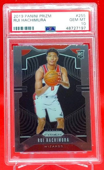Rui Hachimura Rookie RC Prizm PSA 10