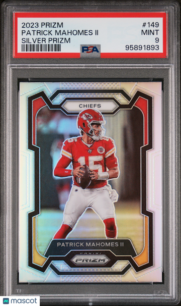 2023 Panini Prizm Patrick Mahomes II #149 Silver PSA 9