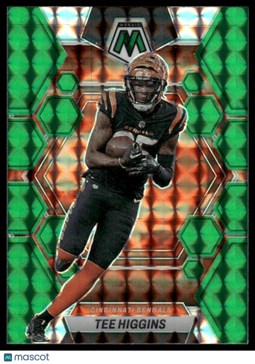 2023 Panini Mosaic Tee Higgins #42 Green Mosaic