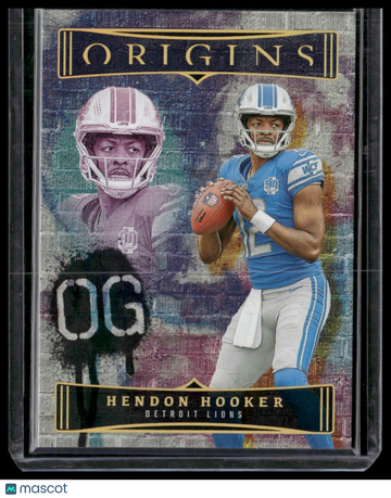 2023 Panini Origins Hendon Hooker #OG-HH Original Gridiron