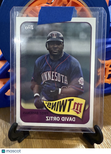 2023 Topps Archives David Ortiz #161 Image Variations Inverted Insert