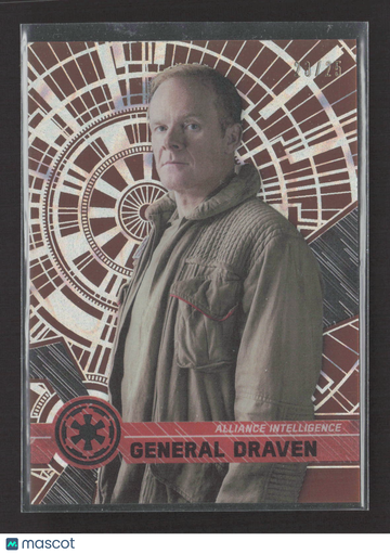 2017 Topps Star Wars High Tek Alistair Petrie 23/25 #72