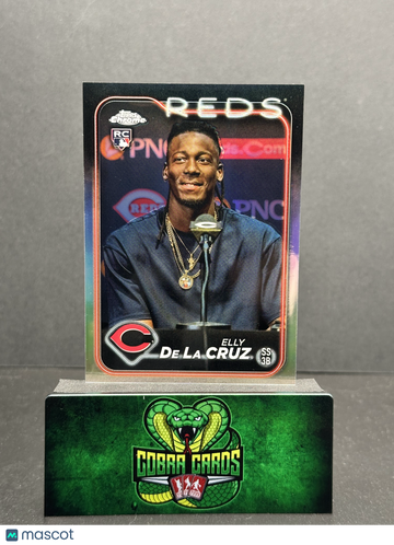 2024 Topps Chrome Elly De La Cruz #44 Image Variation RC