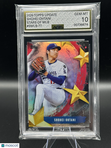2025 Topps Update Stars of MLB Shohei Ohtani #SMLB-77 AGS 10