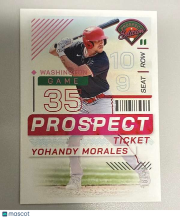 2024 Panini Prospect Edition - Pink Yohandy Morales #161