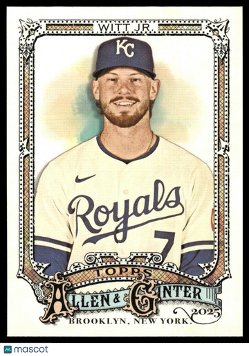 2025 Topps Allen & Ginter Bobby Witt Jr. #123