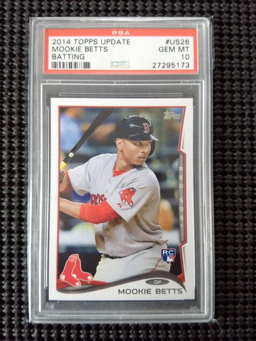 2014 Topps Update Mookie Betts 