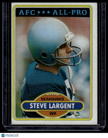1980 Topps Steve Largent #450