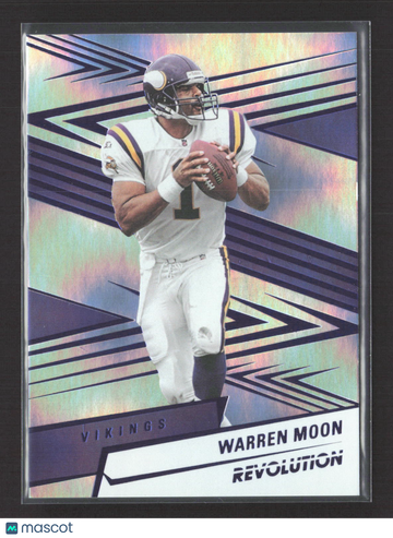 2025 Panini Revolution Warren Moon #35 Infinite /8