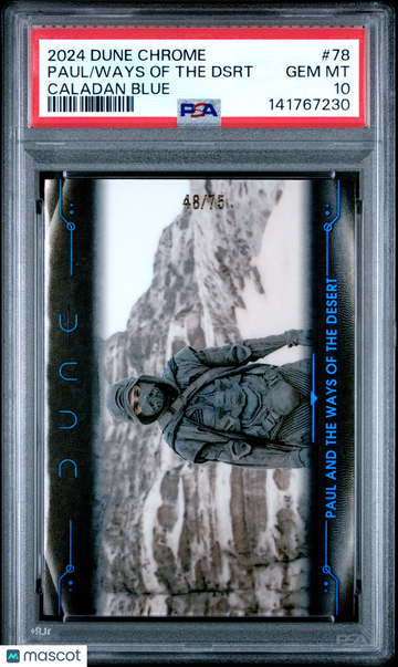 2024 Topps Chrome Dune Ways Of The Dsrt Paul #78 PSA 10