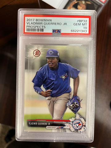 2017 Bowman Vladimir Guerrero Jr PSA 10