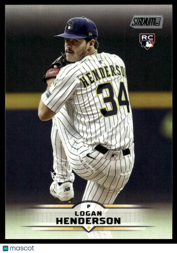 2025 Stadium Club Logan Henderson #13 RC