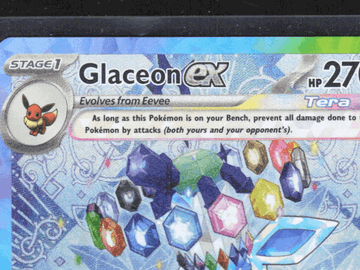 Prismatic Evolutions Glaceon ex Holo Special Illustration Rare #150/131