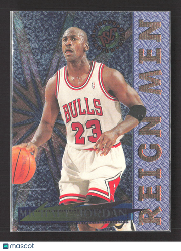 1996 Topps Stadium Club Reign Men Michael Jordan #RM2 Insert