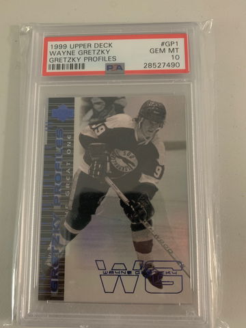 1999 UD Gretzky Profiles GP1 PSA 10 - Low pop 