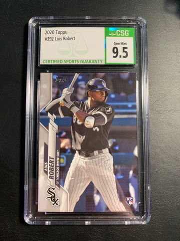 Luis Robert 2020 Topps Rookie CSG 9.5