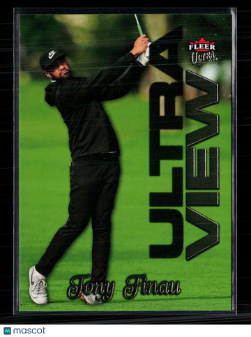 2026 Fleer Ultra Golf Ultra View Tony Finau #UV-17