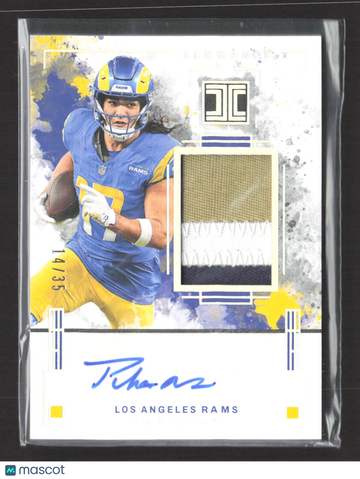 2025 Panini Impeccable Elegance Puka Nacua #EVPA-PNA /35 Patch Memorabilia
