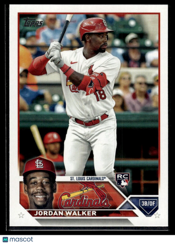 2023 Topps Jordan Walker #344 RC