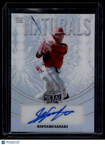2026 Leaf Metal Draft Rintaro Sasaki #TN-RS1 The Naturals AU