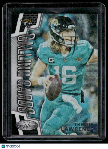 2023 Panini Certified Trevor Lawrence #CALL-6 Calling Cards