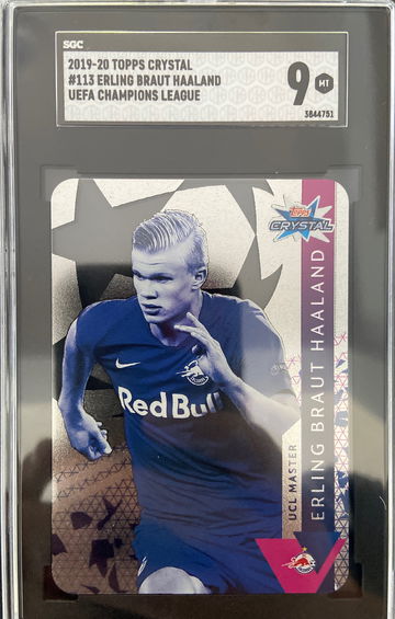 2019 Erling Braut Haaland TOPPS CRYSTAL ROOKIE