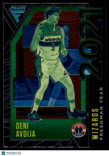2020-21 Panini Flux Deni Avdija #6 Freshman Year