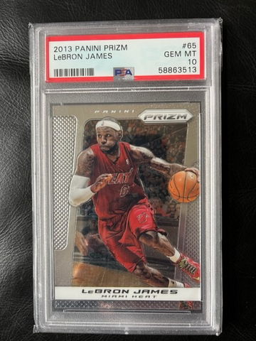 2013 Prizm LeBron James PSA 10
