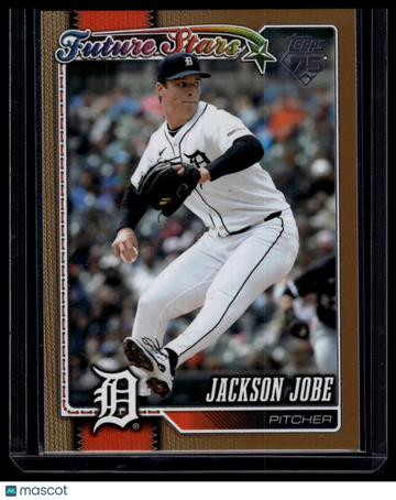 2026 Topps Jackson Jobe #532 Gold SN