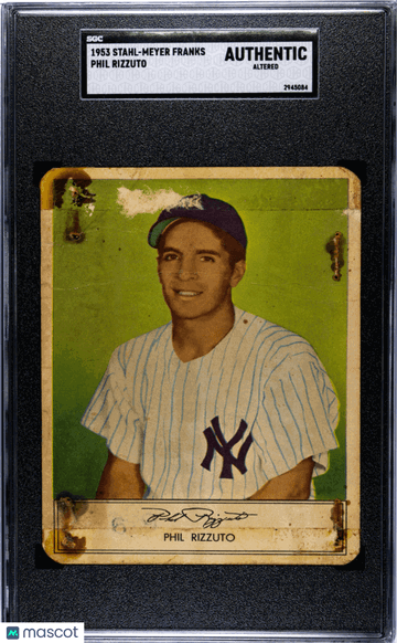 1953 Stahl-Meyer Franks Phil Rizzuto SGC A
