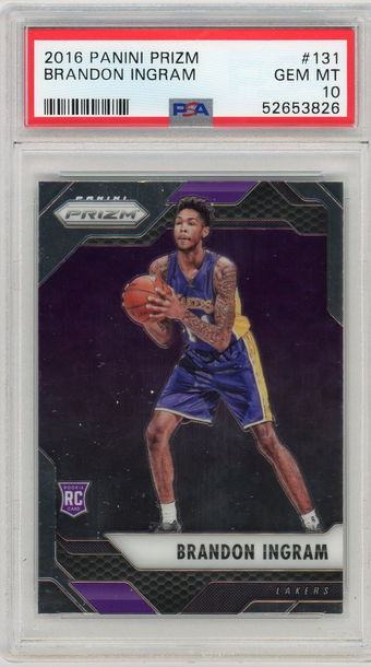 2016 BRANDON INGRAM PANINI PRIZM PSA 10 #131 RC ROOKIE