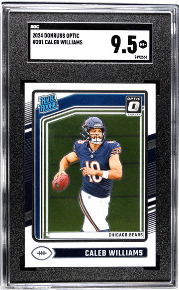 2024 Donruss Optic #201 Caleb Williams SGC 9.5