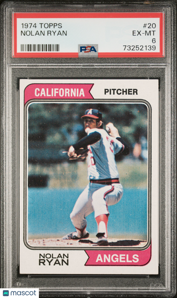 1974 Topps Nolan Ryan #20 PSA 6
