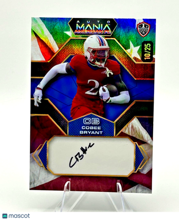 2024 Wild Card Cobee Bryant #AMAH-CB American Flag-Mosaic Foil Parallel/Variety Rookie Insert