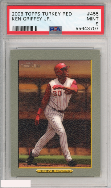2006 TOPPS TURKEY RED KEN GRIFFEY JR  #455 PSA 9 MINT