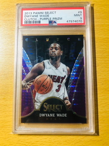 2013 Select Purple Clutch Dwyane Wade