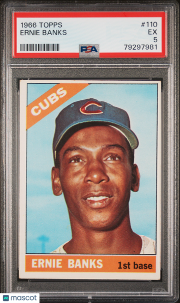 1966 Topps Ernie Banks #110 PSA 5