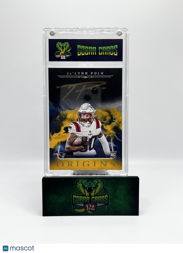 2024 Panini Origins Ja'Lynn Polk #01 /25 RC Autographed