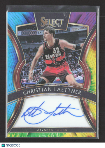 2020 Panini Select Prizm Christian Laettner #SG-CLT Tie-Dye /25