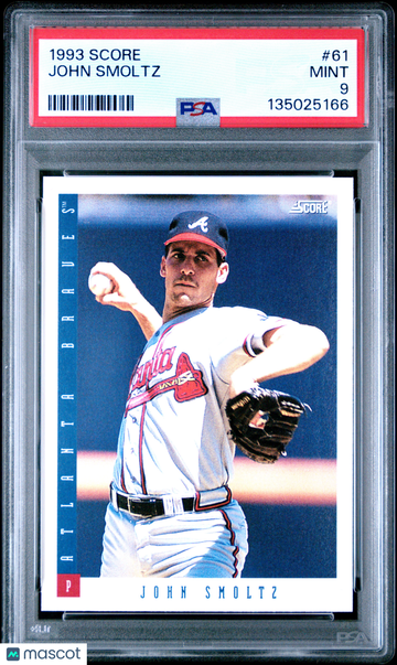 1993 Score John Smoltz #61 PSA 9