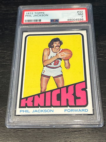 1972 Topps Phil Jackson PsA 7