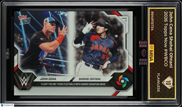 2026 Topps Now John Cena Shohei Ohtani #WBCO MBA 10