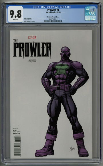 Prowler 1 (2016) Deodato 1:10 Variant CGC 9.8 