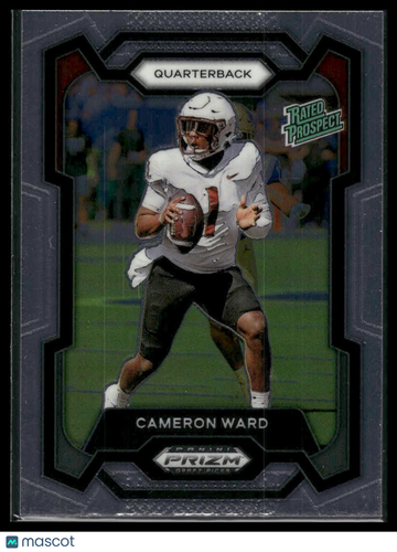 2024 Panini Prizm Draft Picks Cameron Ward #199