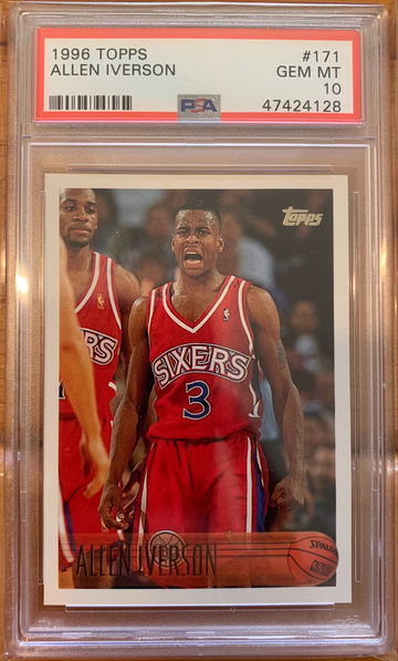 1996 Topps Allen Iverson #171