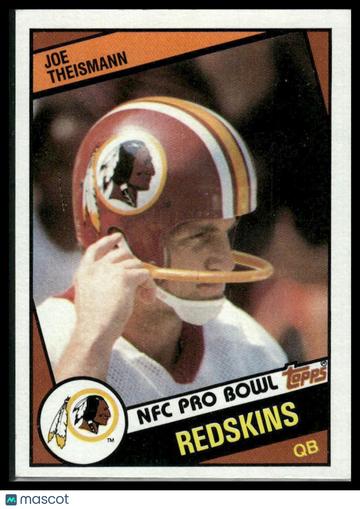 1984 Topps Joe Theismann #390
