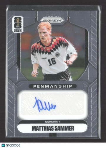 2026 Panini Prizm FIFA World Cup Matthias Sammer #P-MS Auto