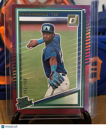 2025 Donruss - Red Arjun Nimmala #129