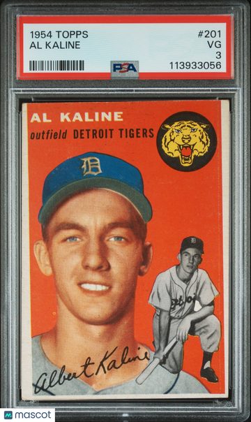 1954 Topps Al Kaline #201 PSA 3
